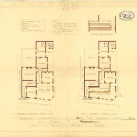 Plan - Alterations to existing building, Rose Shamrock and Thistle Hotel, Oxford Street Paddington, 1929