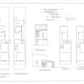 Plan - Alterations to existing building, Residence, 34 Gurner Street Paddington, 1928