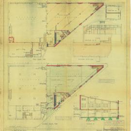 Plan - Extension to factory, Gosbell Street and Boundary Lane Paddington, 1949