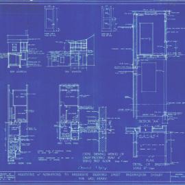 Plan - Additions to existing building, 10 Duxford Street Paddington, 1939