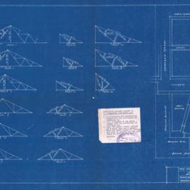 Plan - New building, Hardie Rubber Co, Soudan Street Paddington, 1933