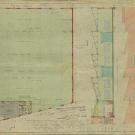 Plan -  Office and store premises of McConnell Building Co, Railway Parade Erskineville, 1940