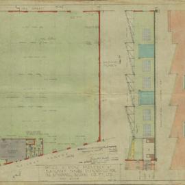 Plan - Office and store, 125 Railway Parade Erskineville, 1940