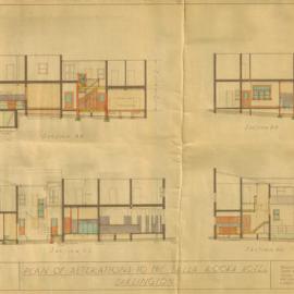 Alterations to the Lalla Rookh hotel, Darlington