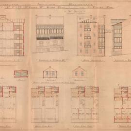 Plan - Alterations to existing building - Residences, 95-97 St Johns Road Glebe, 1921