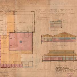 Plan - Alterations to existing building - Roof, Grose and Francis Streets Glebe, 1923