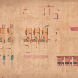 Plan - Alterations to existing building - Convert houses to flats, 160-164 Glebe Point Road Glebe, 1921