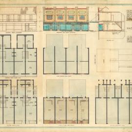 Plan - Alterations to existing building - Shops, 241-247 Glebe Point Road Glebe, 1922