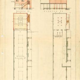 Plan - Additions to existing building - Billiard rooms, Glebe Point Road Glebe, 1922
