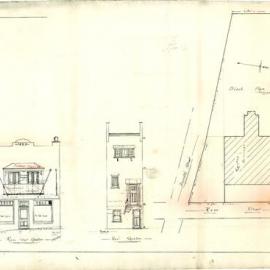 Plan - Alterations to existing building - Workshop and residence, Ross and Arundle Streets Forest Lodge, 1929