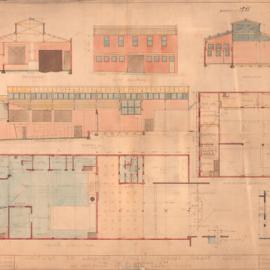 Plan - Alterations to existing building - Lanham's laundry, Forest Street Glebe, 1925