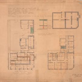 Plan - Alterations to existing building - Ancient Briton Hotel, Bridge and Glebe Point Road Glebe, 1926
