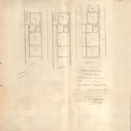 Plan - Alterations to existing building - kitchens and bathrooms, 371 Glebe Point Road Glebe, 1926