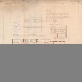 Plan - Alterations to existing building - Centennial Hotel, Wigram Road and Ross Street Forest Lodge, 1924