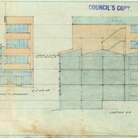 Plan - Additions to existing building - Factory, 263 Broadway Glebe, 1941