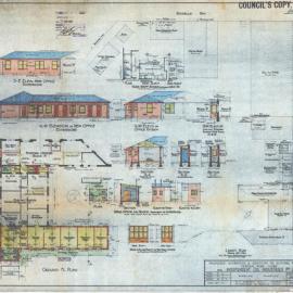 Plan - Alterations to existing building - Federal Road Glebe, 1945