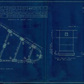Plan - New building - Works, Consolidated Neon, Parramatta Road and Arundel Street Glebe, 1941