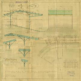 Wentworth Park Glebe. Steelwork and roofing for the National Coursing Assn.