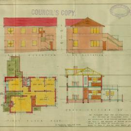 Mitchell, Broughton & Norton St Glebe. New duplex residences for the Glebe Administration Board.