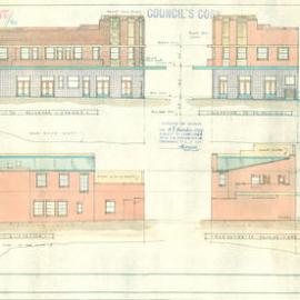 Plan - Alterations to existing building - Kauri Hotel, Bellvue Street and Bridge Road Glebe, 1940