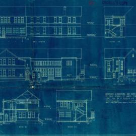 Plan - Alterations to existing building - St James Girls School, Woolley Street Forest Lodge, 1939