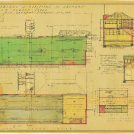 Plan - Alterations to existing building - Laundry, Forest Street Forest Lodge, 1937