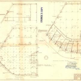 Plan - New building - Shop and factory, Broadway and Glebe Point Road Glebe, 1939