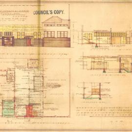 Plan - Alterations to existing building - Laundry, Forest Street Forest Lodge, 1938