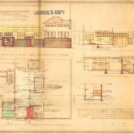 Forest Rd Glebe. Lanhams Laundry. Additions.