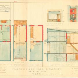 Glebe [Point] Rd (231) Glebe. Additions to premises.