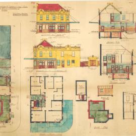 Plan - Alterations, Glebe Point Road and Mitchell Street Glebe, 1935