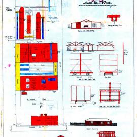 Plan - New building - Office and veneer kilns, Federal Road Glebe, 1936