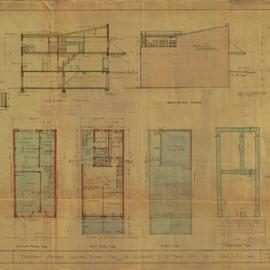 Plan - New building - Doctors surgery, lecture rooms, shop, residence, Glebe Point Road Glebe, 1949