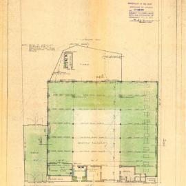 Plan - Additions to existing building - Factory premises, Wood Street Glebe, 1946