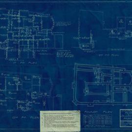 Plan - Additions to existing building, Unicorn Hotel, Oxford and Hopewell Streets Paddington, 1940