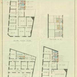 Plan - Additions to existing building, Imperial Hotel, Oxford Street Paddington, 1940
