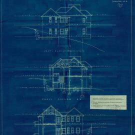 Plan - Additions to existing building, The Scottish Hospital, Cooper Street Paddington, 1936