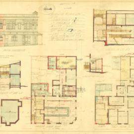 Plan - Additions to existing building, London Tavern Hotel, William and Underwood Streets Paddington, 1926