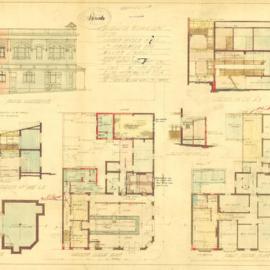 Plan - Alterations, London Tavern Hotel, William and Underwood Streets Paddington, 1926