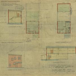 Plan - Additions to existing building, Bakehouse, 6 Elizabeth Street Paddington, 1948