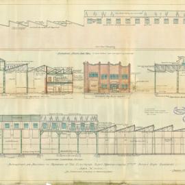 Plan - Alterations & additions, Electrical Plant Manufacturers Pty Ltd, Botany Road Rosebery, 1940.