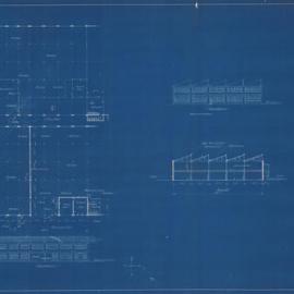 Plan - Additions to existing building, Factory, Dowling Street Waterloo, 1937