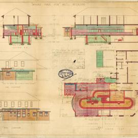 Plan - Alterations to existing building, Moore Park View Hotel, Dowling Street Waterloo, 1938