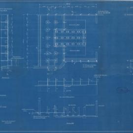 Plan - New building, No 6 Tank extension, Dowling Street Waterloo, 1937