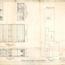 Plan - New building, Building for drying kiln and timber, Dunning Avenue Rosebery, 1932