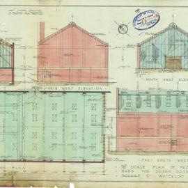 Bourke St (73-87) Waterloo. Store shed for Ducon Condensers.