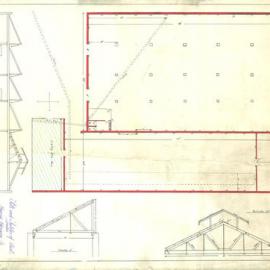 Plan - Additions to existing building, Rag store and grinding room a, Botany Road Rosebery, 1926