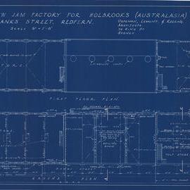 Plan - Additions to existing building, Barley silo, Danks and Bourke Streets Waterloo, 1935