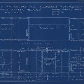 Cnr Danks and Bourke St Waterloo. Jam factory for Holbroks (Australasia) Ltd.