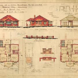 Plan - New building, Residence, Lot 918, Ripon Way Rosebery, 1934